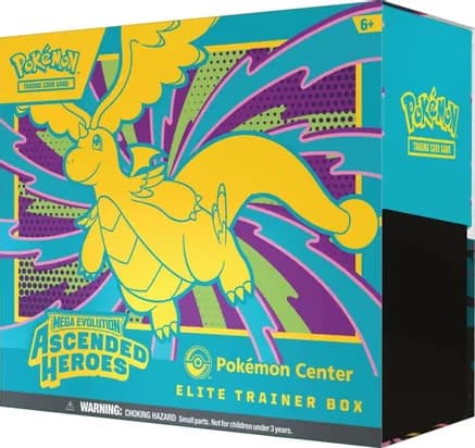 Ascended Heroes Pokemon Center Elite Trainer Box (Exclusive) — sealed Pokémon TCG product
