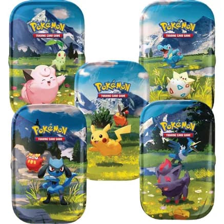 Ascended Heroes Mini Tins 5-Pack — sealed Pokémon TCG product