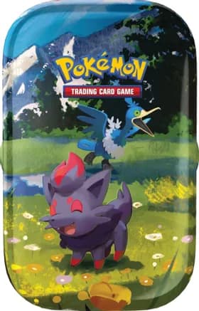 Ascended Heroes Mini Tin [Zorua & Cramorant] — sealed Pokémon TCG product