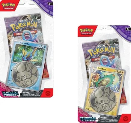 Temporal Forces Single Pack Blister [Set of 2] — sealed Pokémon TCG product