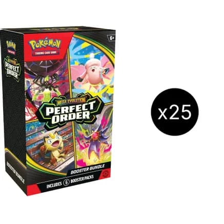 Perfect Order Booster Bundle Case — sealed Pokémon TCG product