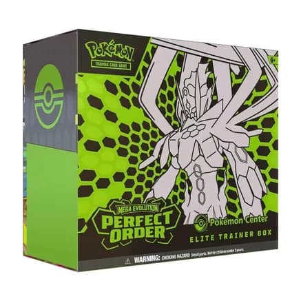 Perfect Order Pokemon Center Elite Trainer Box — sealed Pokémon TCG product