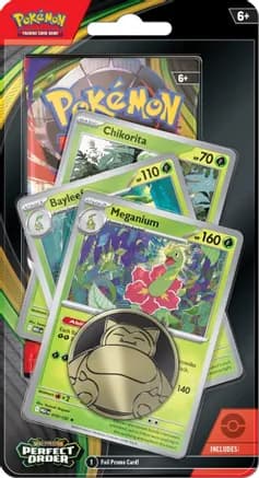 Perfect Order Premium Checklane Blister [Meganium Line] — sealed Pokémon TCG product