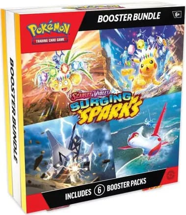 Surging Sparks Booster Bundle (Retail) — sealed Pokémon TCG product