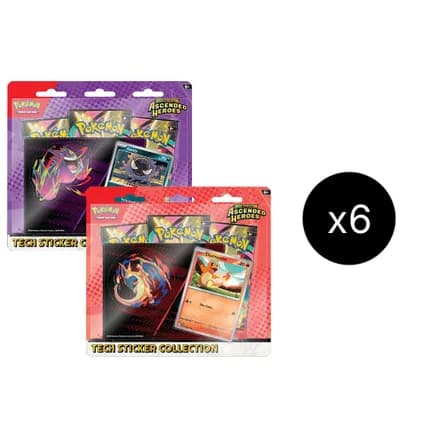 Mega Evolution: Ascended Heroes Tech Sticker Collection Case — sealed Pokémon TCG product