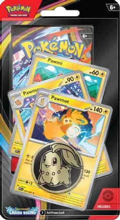Chaos Rising Premium Checklane Blister [Pawmot Line] — sealed Pokémon TCG product