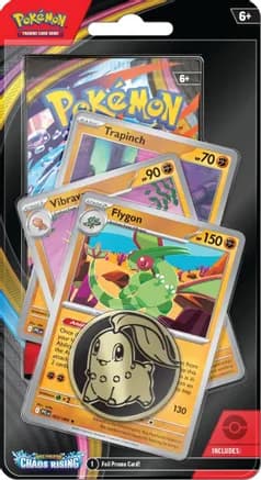 Chaos Rising Premium Checklane Blister [Flygon Line] — sealed Pokémon TCG product