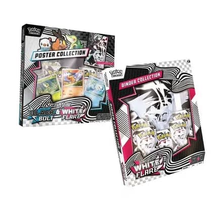 White Flare Binder & Unova Poster Collection (Sam's Club) — sealed Pokémon TCG product