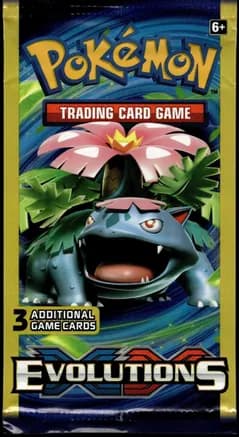 Evolutions Mini Pack — sealed Pokémon TCG product