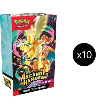 Ascended Heroes Booster Bundle Display — sealed Pokémon TCG product
