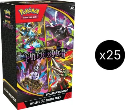 Pitch Black Booster Bundle Case — sealed Pokémon TCG product