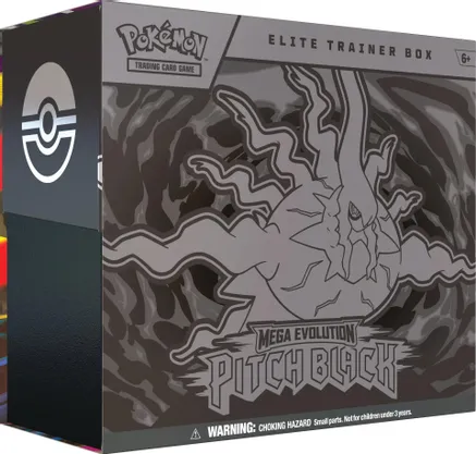 Pitch Black Elite Trainer Box — sealed Pokémon TCG product