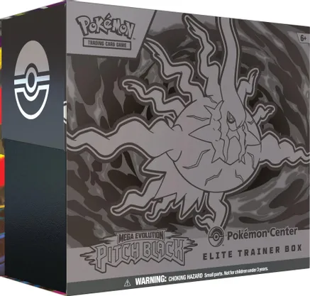 Pitch Black Pokemon Center Elite Trainer Box (Exclusive) — sealed Pokémon TCG product