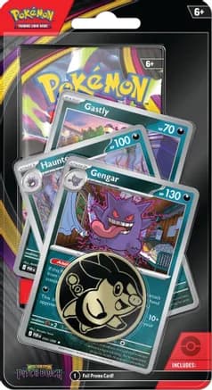 Pitch Black Premium Checklane Blister [Gengar Line] — sealed Pokémon TCG product