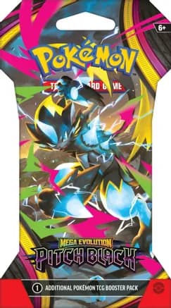 Pitch Black Sleeved Booster Pack — sealed Pokémon TCG product