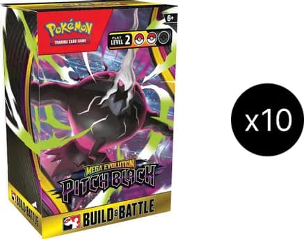 Pitch Black Build & Battle Box Display — sealed Pokémon TCG product