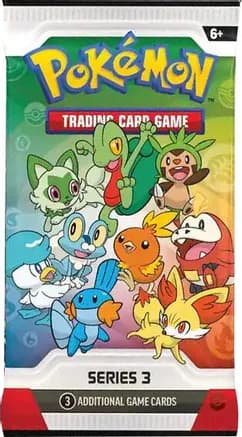 First Partner Collection 2026 Series 3 Booster Pack — sealed Pokémon TCG product