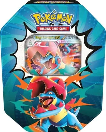 Ascended Heroes Tin [Mega Feraligatr ex] — sealed Pokémon TCG product
