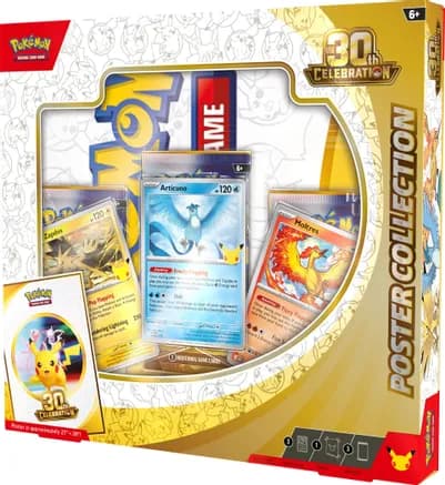 30th Celebration Poster Collection — sealed Pokémon TCG product