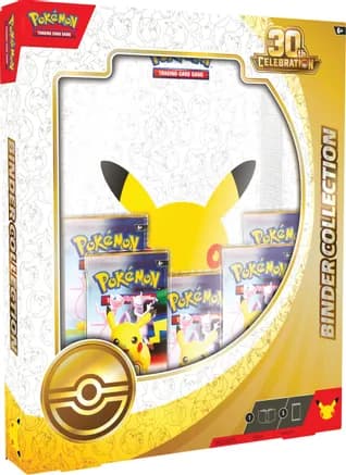 30th Celebration Binder Collection — sealed Pokémon TCG product