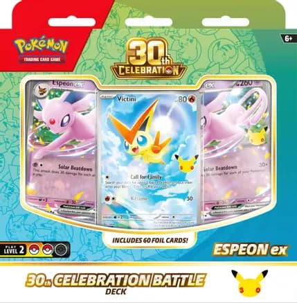 30th Celebration Battle Deck [Espeon ex] — sealed Pokémon TCG product