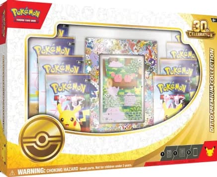 30th Celebration Ditto Premium Collection — sealed Pokémon TCG product