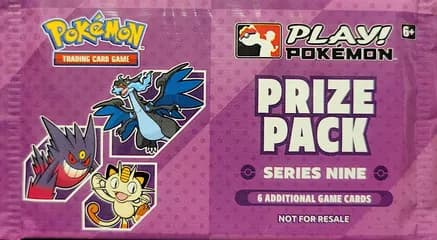 Play! Pokemon Prize Pack Series Nine — sealed Pokémon TCG product