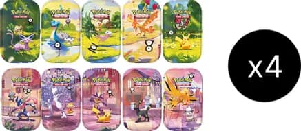 30th Celebration Mini Tin Display Case — sealed Pokémon TCG product