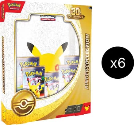 30th Celebration Binder Collection Case — sealed Pokémon TCG product