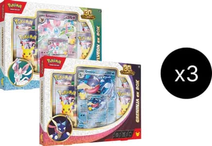 30th Celebration ex Box Case — sealed Pokémon TCG product