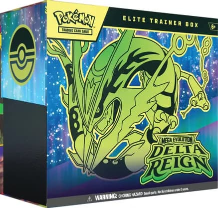 Delta Reign Elite Trainer Box — sealed Pokémon TCG product