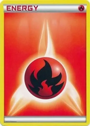 Fire Energy — sealed Pokémon TCG product
