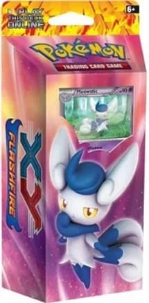 Flashfire Theme Deck - "Mystic Typhoon" [Meowstic] — sealed Pokémon TCG product