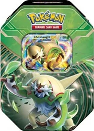 Kalos Power Tin [Chesnaught EX] — sealed Pokémon TCG product