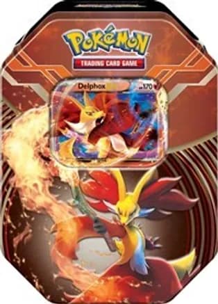 Kalos Power Tin [Delphox Tin] — sealed Pokémon TCG product