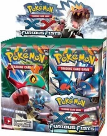 Furious Fists Booster Box — sealed Pokémon TCG product