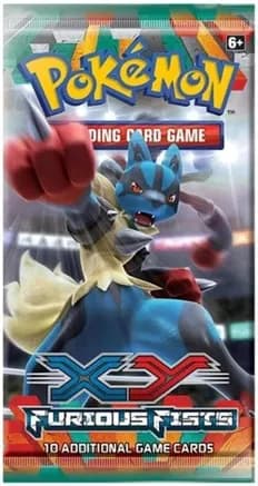 Furious Fists Booster Pack — sealed Pokémon TCG product