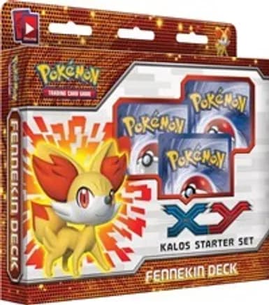Deluxe Kalos Starter Deck [Fennekin] — sealed Pokémon TCG product