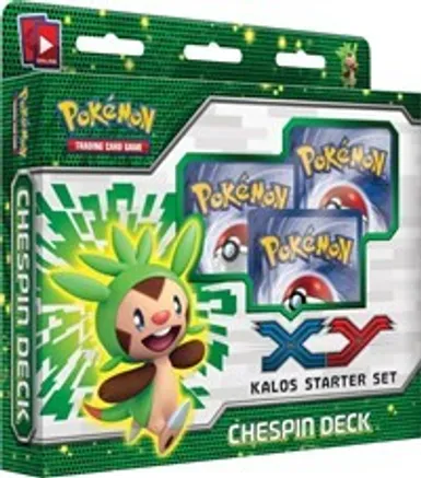 Deluxe Kalos Starter Deck [Chespin] — sealed Pokémon TCG product