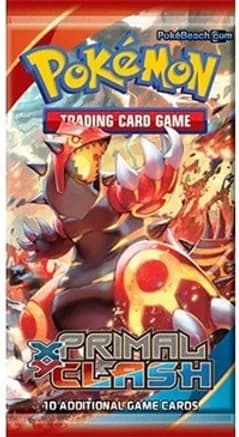 XY Primal Clash Booster Pack — sealed Pokémon TCG product