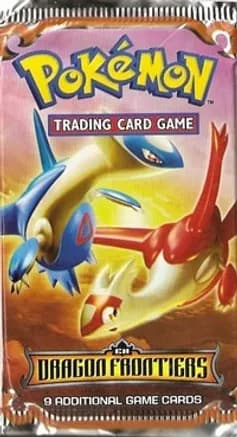 Dragon Frontiers Booster Pack — sealed Pokémon TCG product