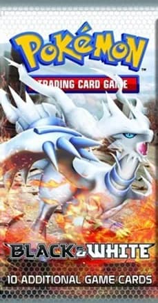 Black and White Booster Pack — sealed Pokémon TCG product