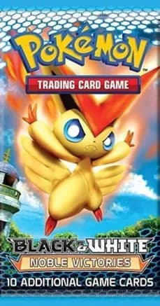 Noble Victories Booster Pack — sealed Pokémon TCG product