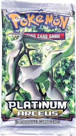Arceus Booster Pack — sealed Pokémon TCG product
