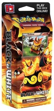 Black & White Theme Deck - "Red Frenzy" [Emboar] — sealed Pokémon TCG product