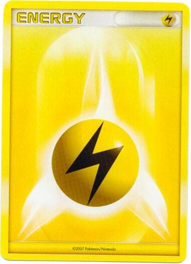 Lightning Energy (2007-2008 League Promo) — League & Championship Cards 2007 Pokémon card