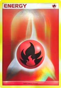 Fire Energy (2007-2008 League Promo) — League & Championship Cards 2007