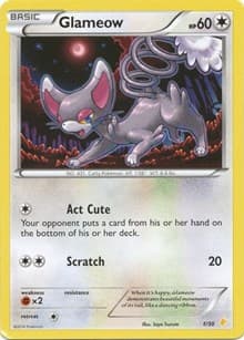 Glameow (1) — XY Trainer Kit: Pikachu Libre & Suicune 1
