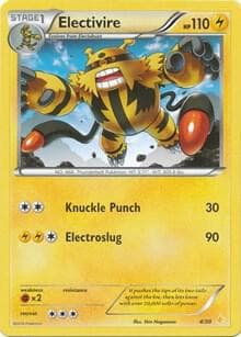 Electivire (25) — XY Trainer Kit: Pikachu Libre & Suicune 25 Pokémon card