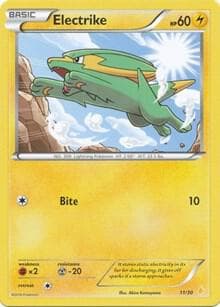 Electrike (28) — XY Trainer Kit: Pikachu Libre & Suicune 28 Pokémon card